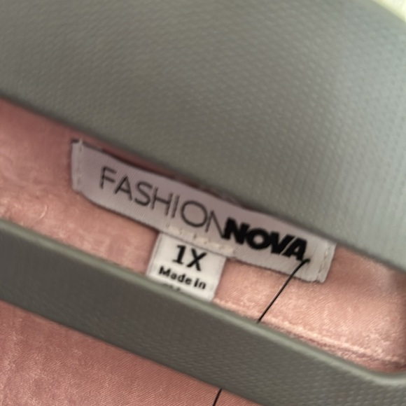NWT Fashion Nova blush Got to take care of business top size 1X - Picture 5 of 6